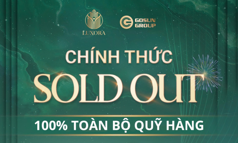 Luxora Vĩnh Yên sold out